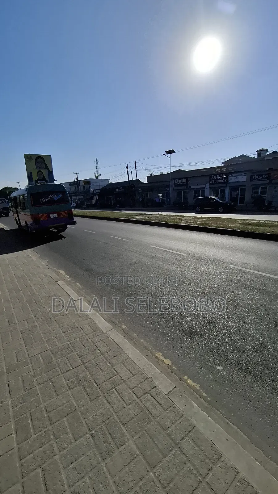 Frem at Sinza Mugabe We Look Main Road in Sinza