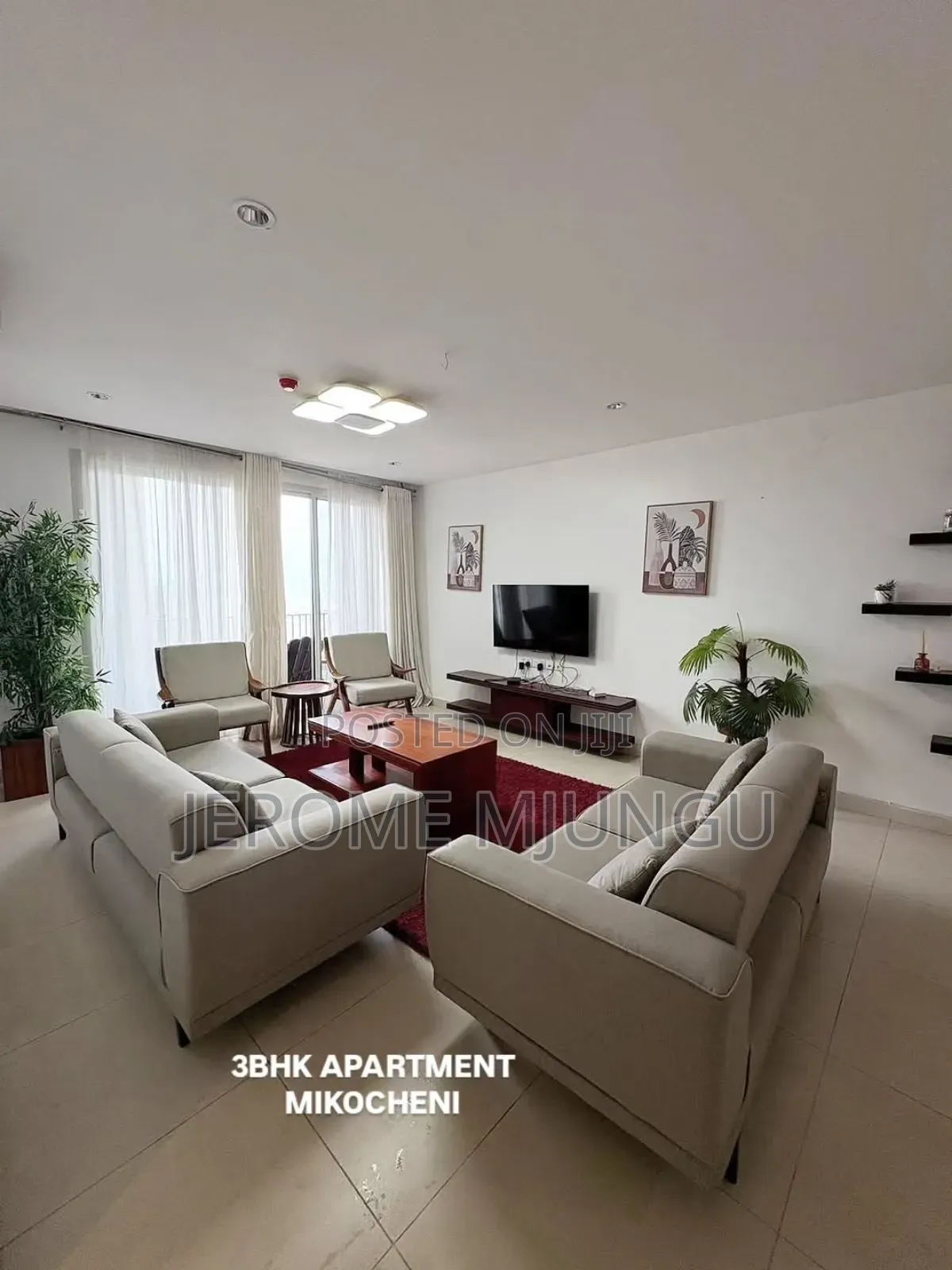 Furnished 3bdrm Apartment in Mikocheni for rent in Mikocheni