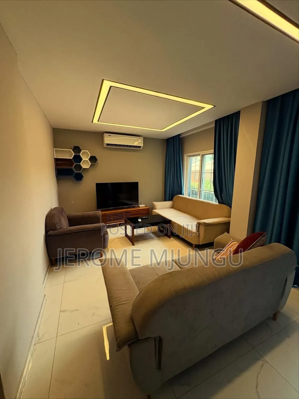 Furnished 1bdrm Apartment in Masaki for rent in Masaki