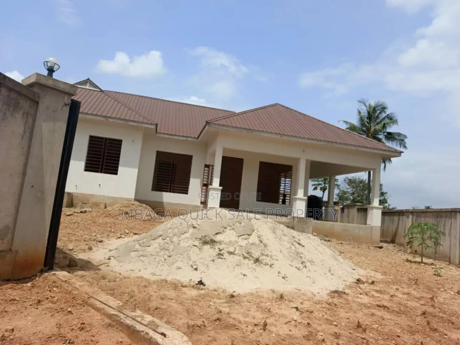 Big Plot With 3 Bed Room House for Sale at Salasala in Mbezi Beach