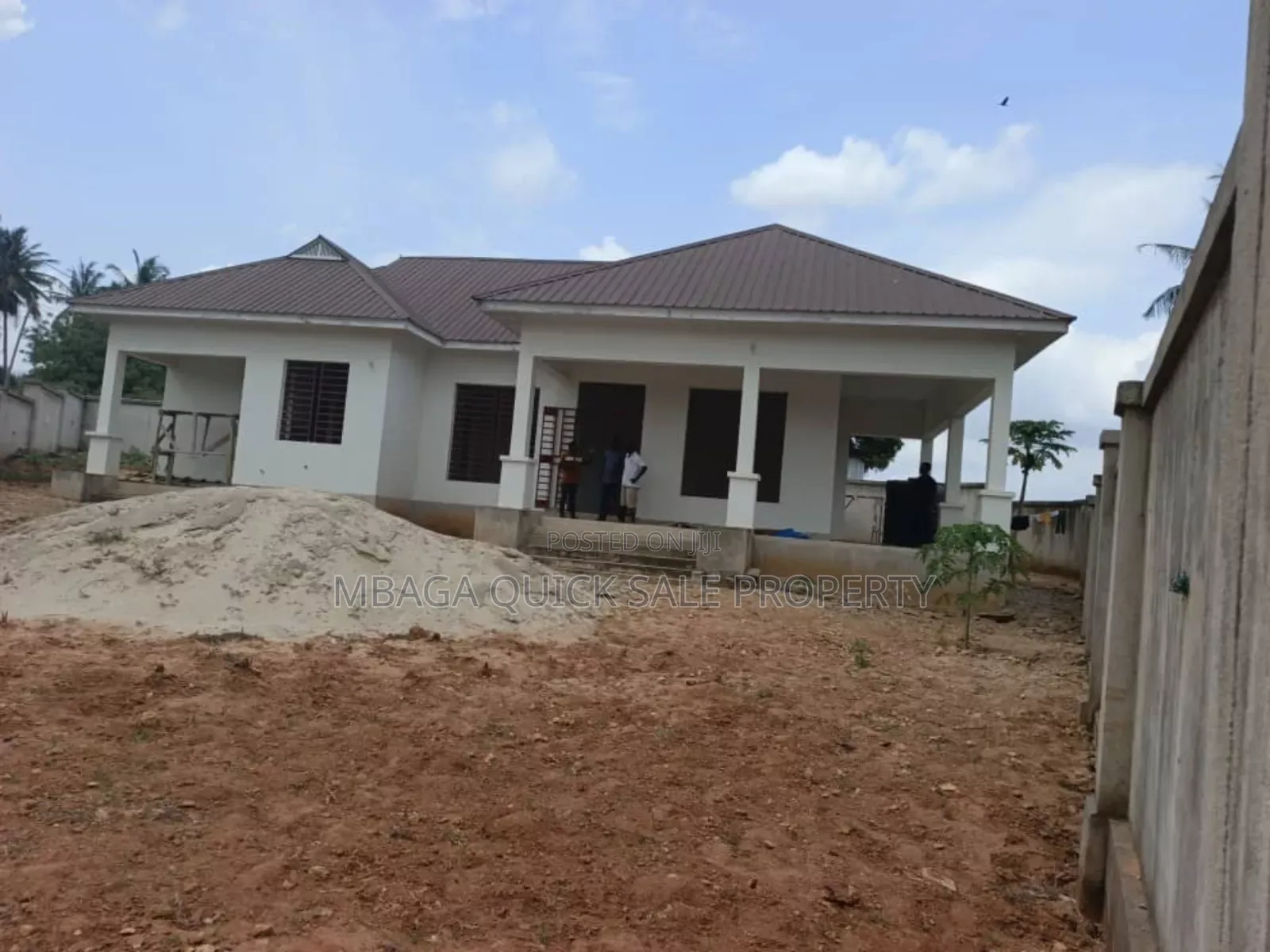 Big Plot With 3 Bed Room House for Sale at Salasala in Mbezi Beach