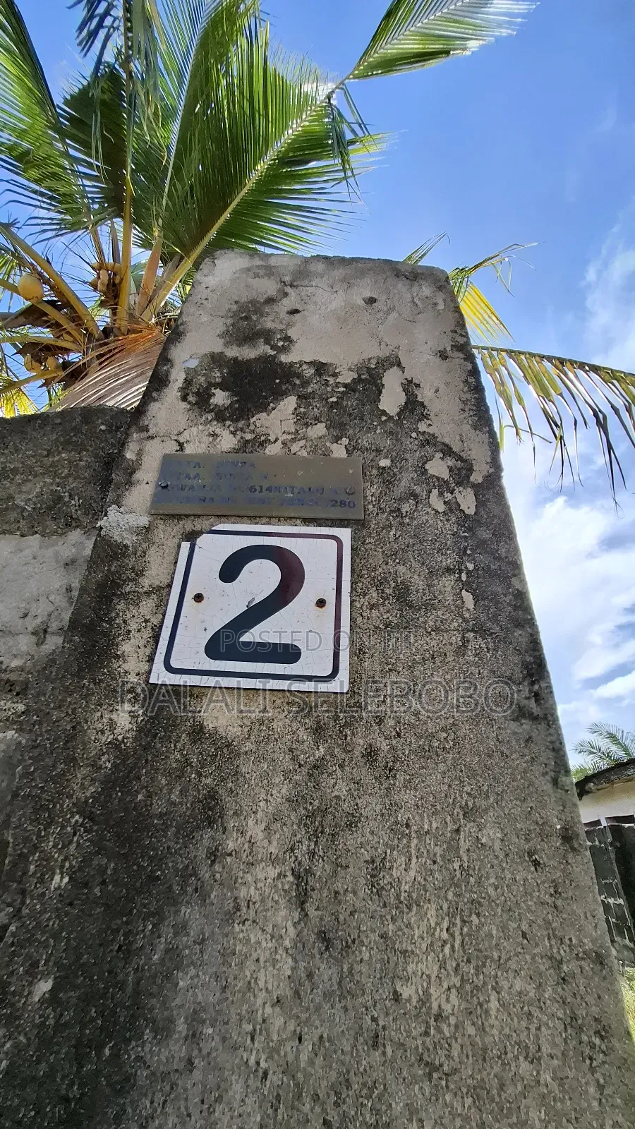 Plot 4 Rent at Sinza Palestina Fenced in Kinondoni