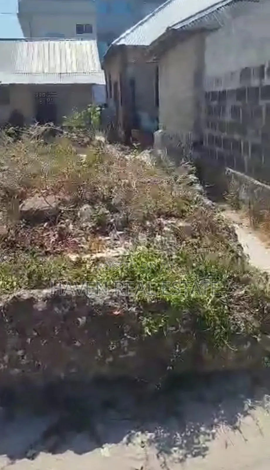 Second Line Beach Plot for Sale at Zanzibar in Unguja North