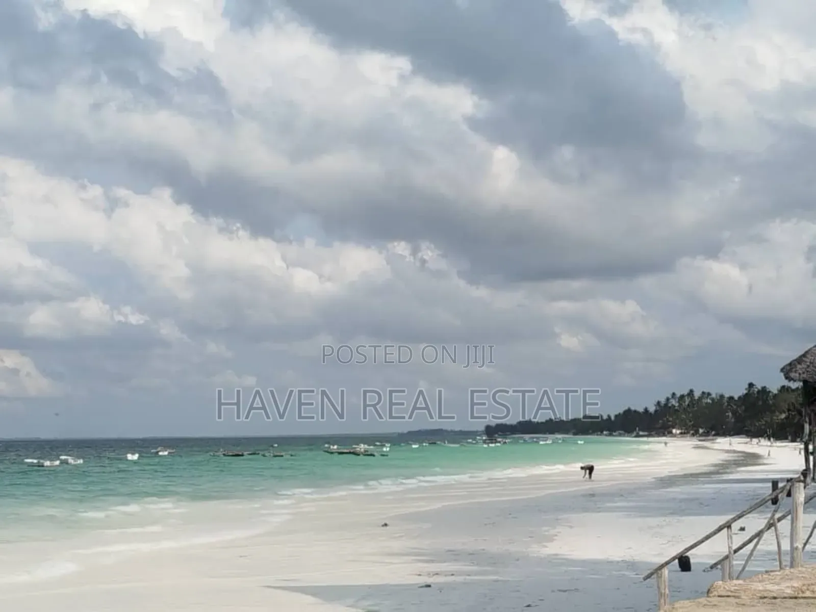 Second Line Beach Plot for Sale at Zanzibar in Unguja North