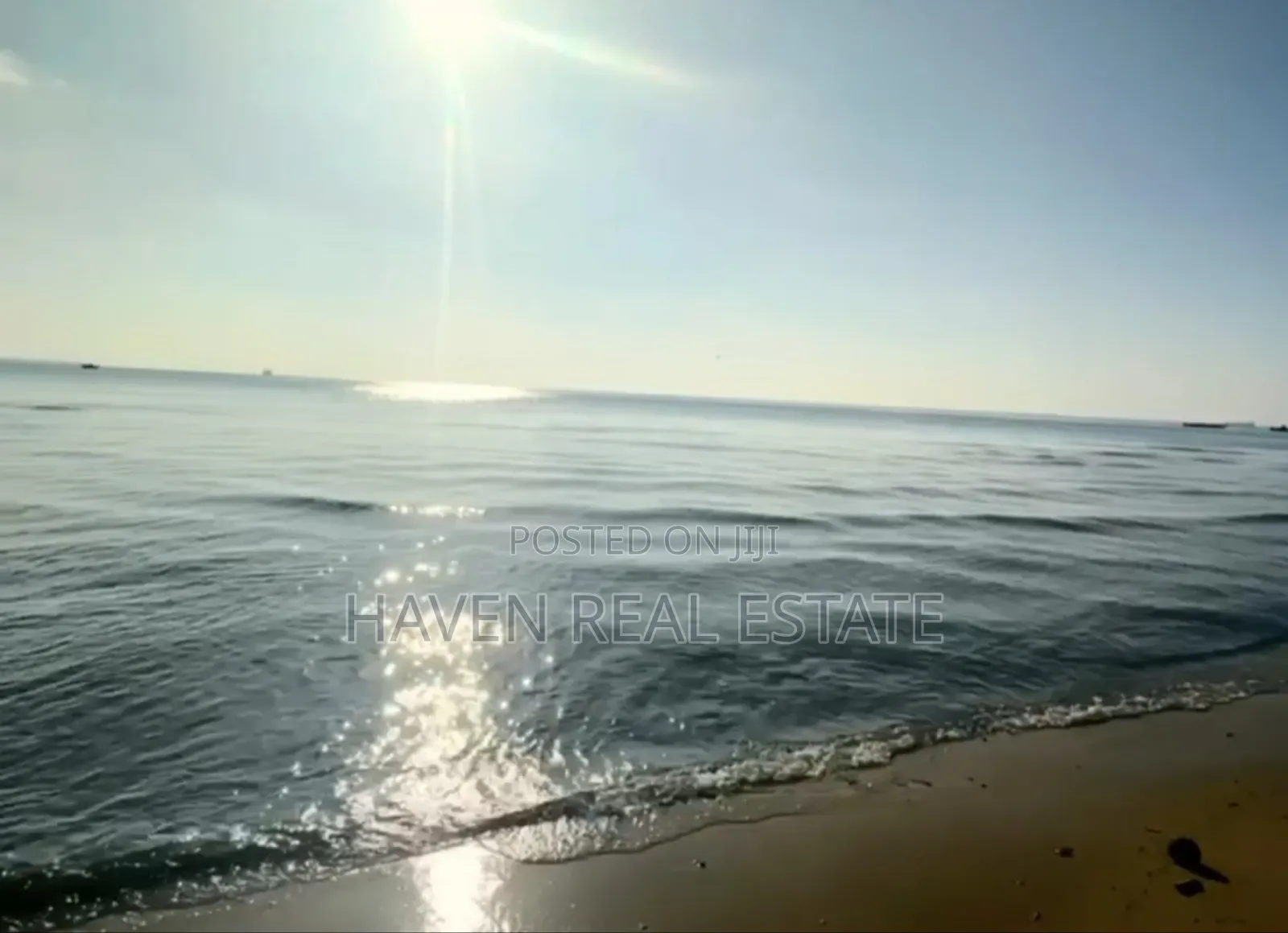 A Sunset Beach Cliff Plot for Sale at Zanzibar in Unguja North