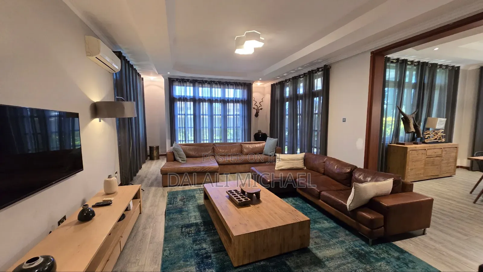 Furnished 3bdrm Apartment in Baharibeach, Kunduchi for rent in Kunduchi