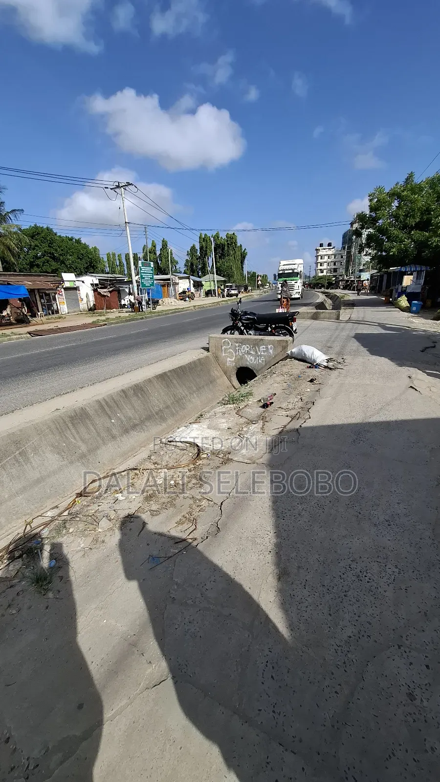 Plot 4 Dry Port (Factory) It Looking Main Road in Kinondoni
