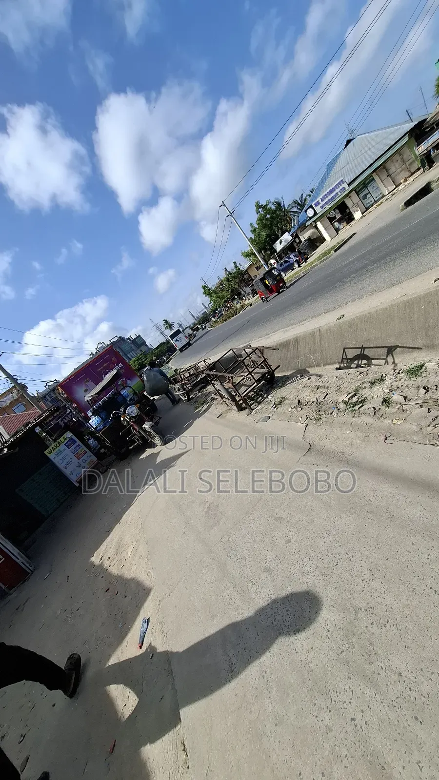Plot Investment Show Room Look Main Road in Kinondoni