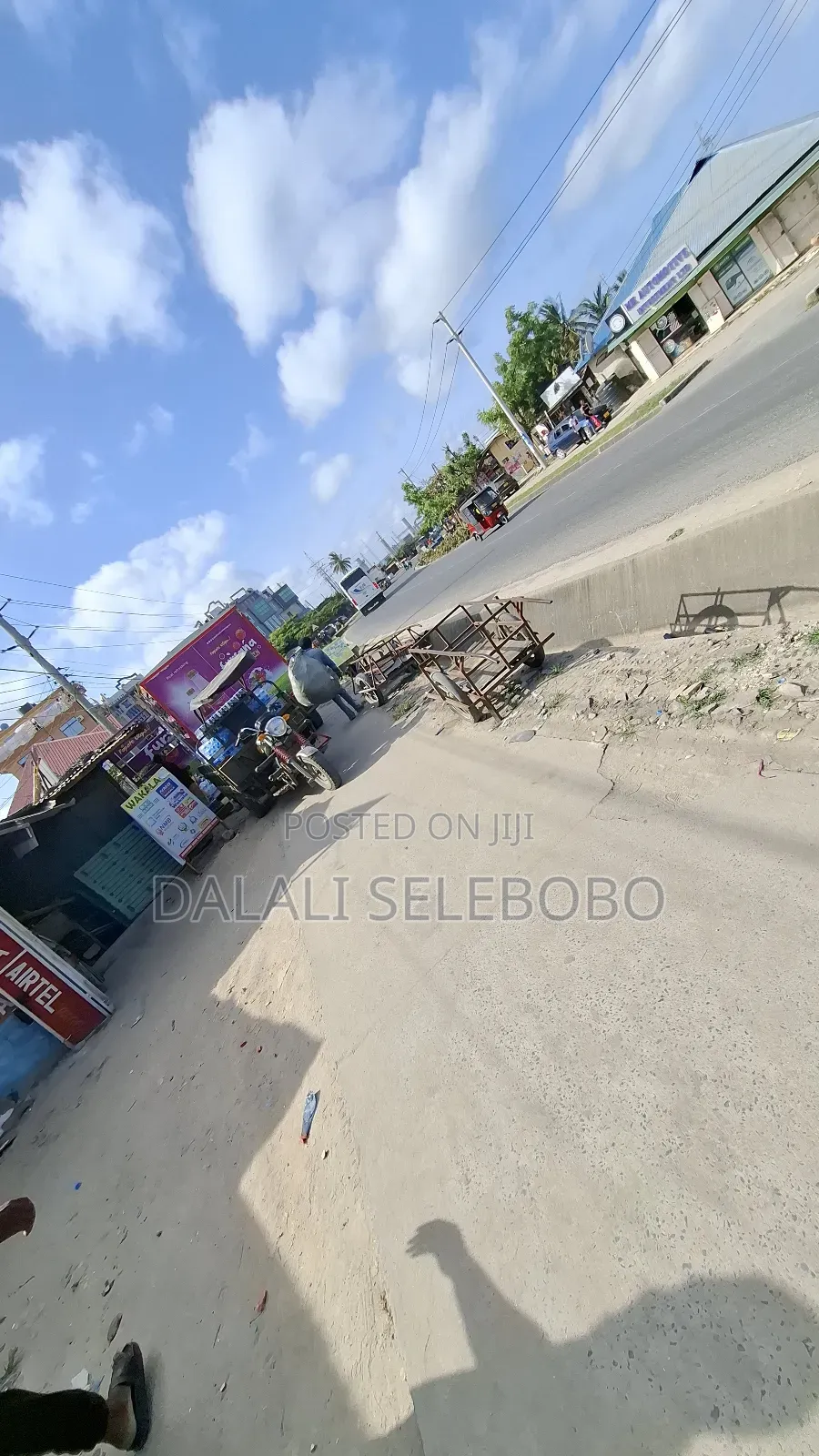 Plot Investment Show Room Look Main Road in Kinondoni
