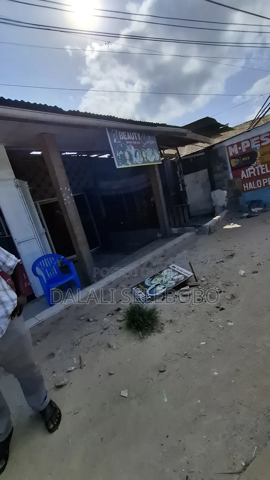 Plot Investment Show Room Look Main Road in Kinondoni