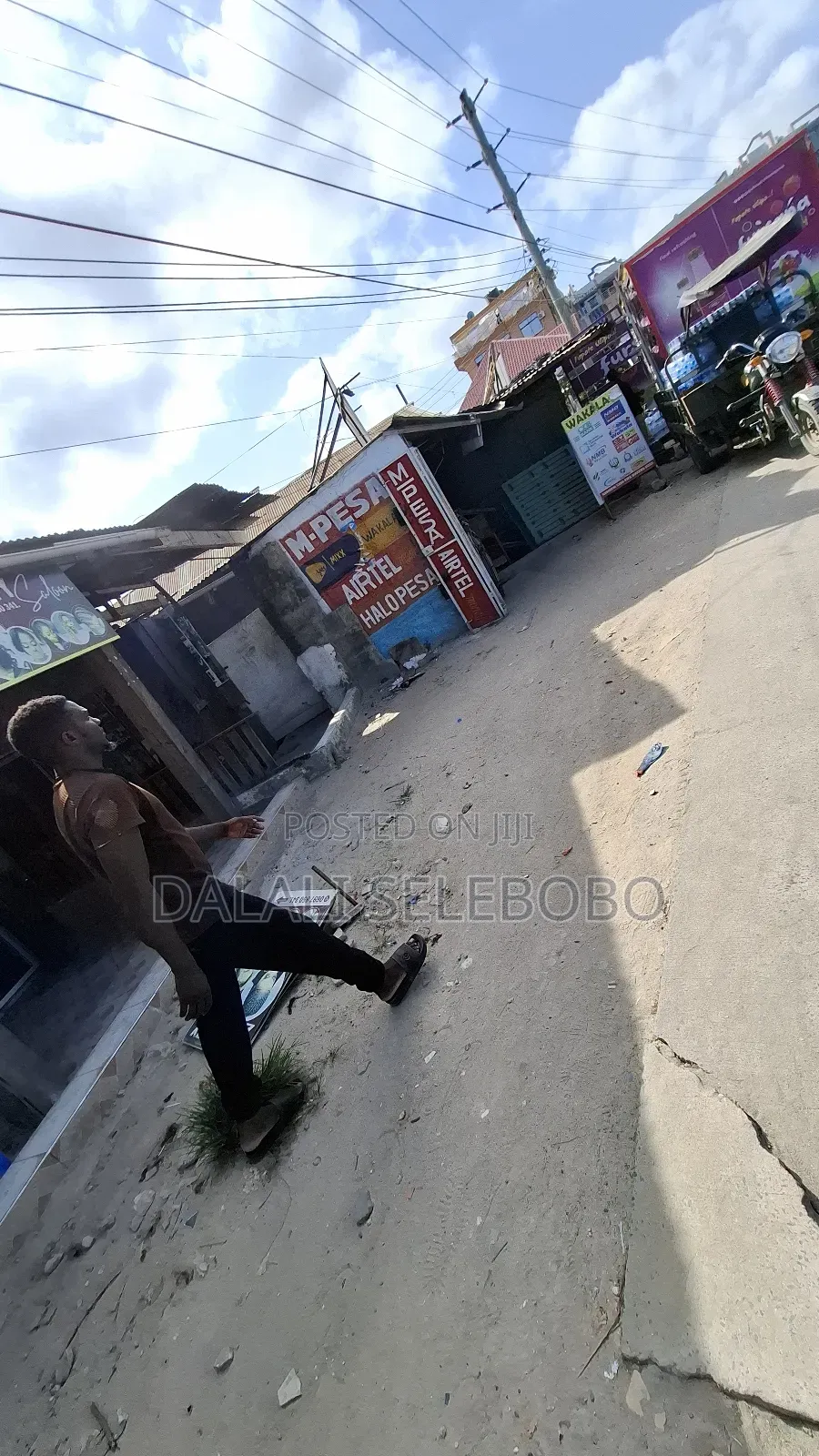 Plot Investment Show Room Look Main Road in Kinondoni