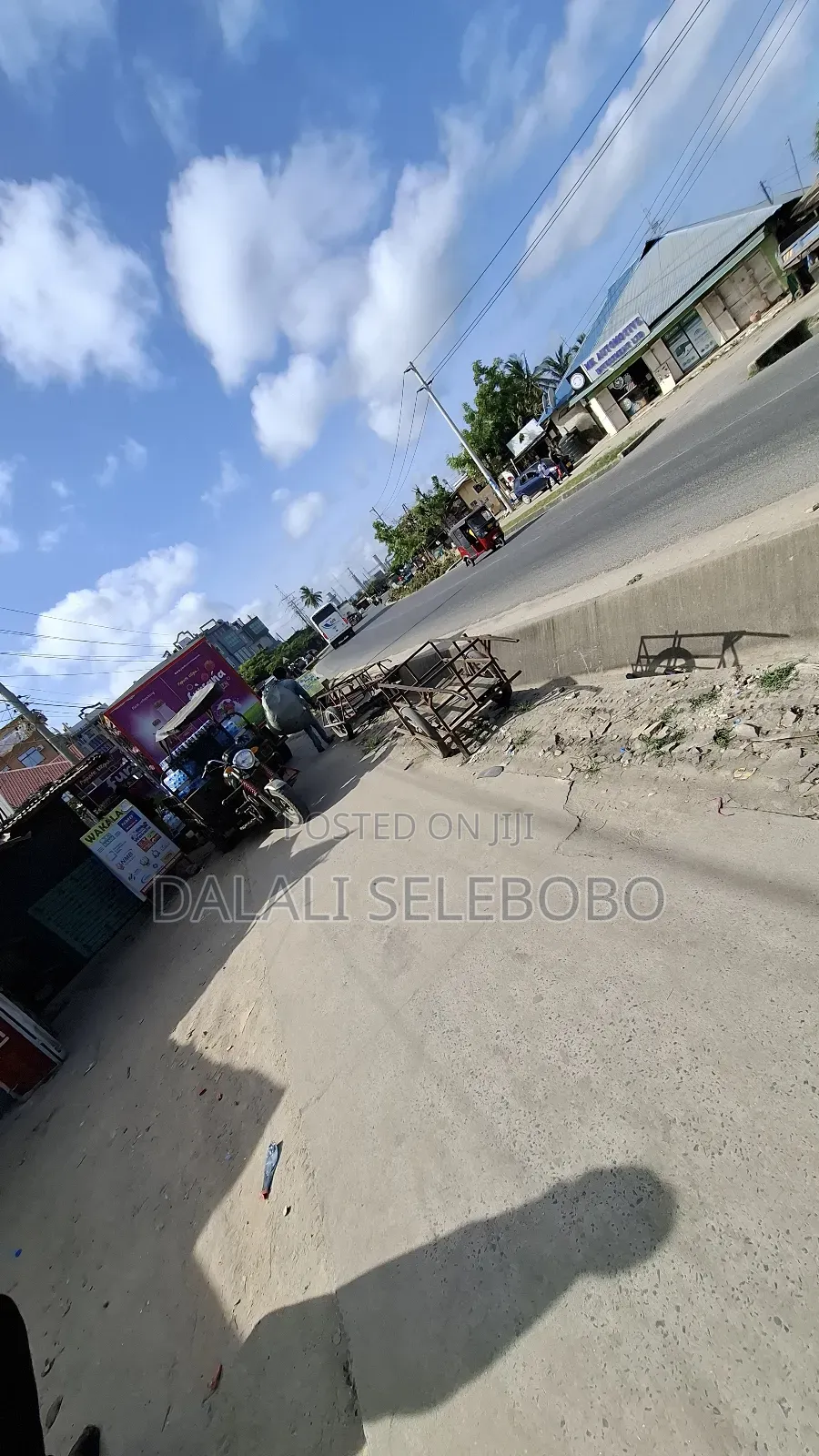 Plot Investment Show Room Look Main Road in Kinondoni