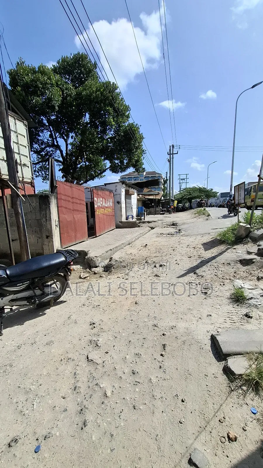 Plot 4 Investment Yard Factory It Look at Tarmac Main Road in Kinondoni