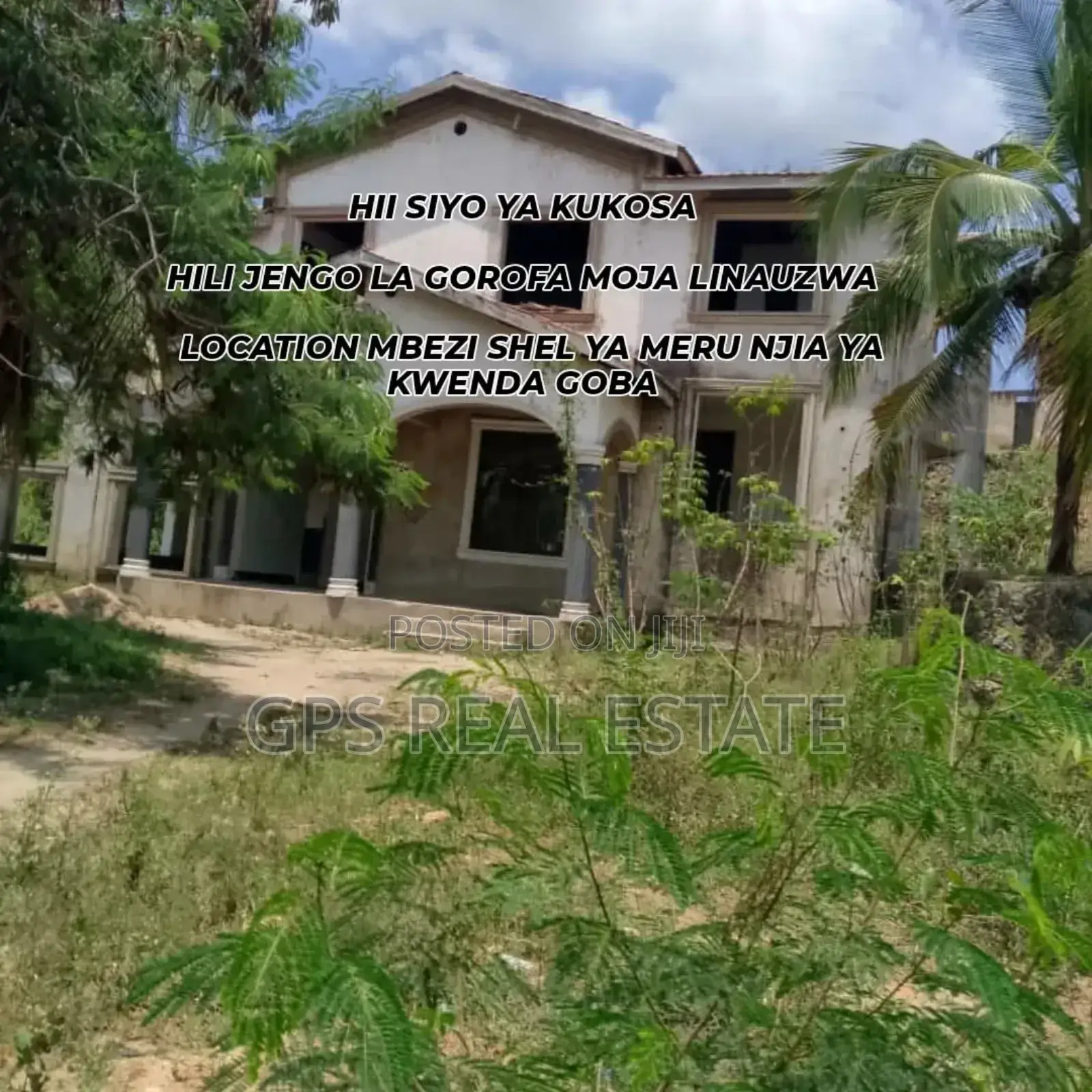 Unfinished Hotel for a Sale at Mbezi Magufuli Goba Road in Kinondoni