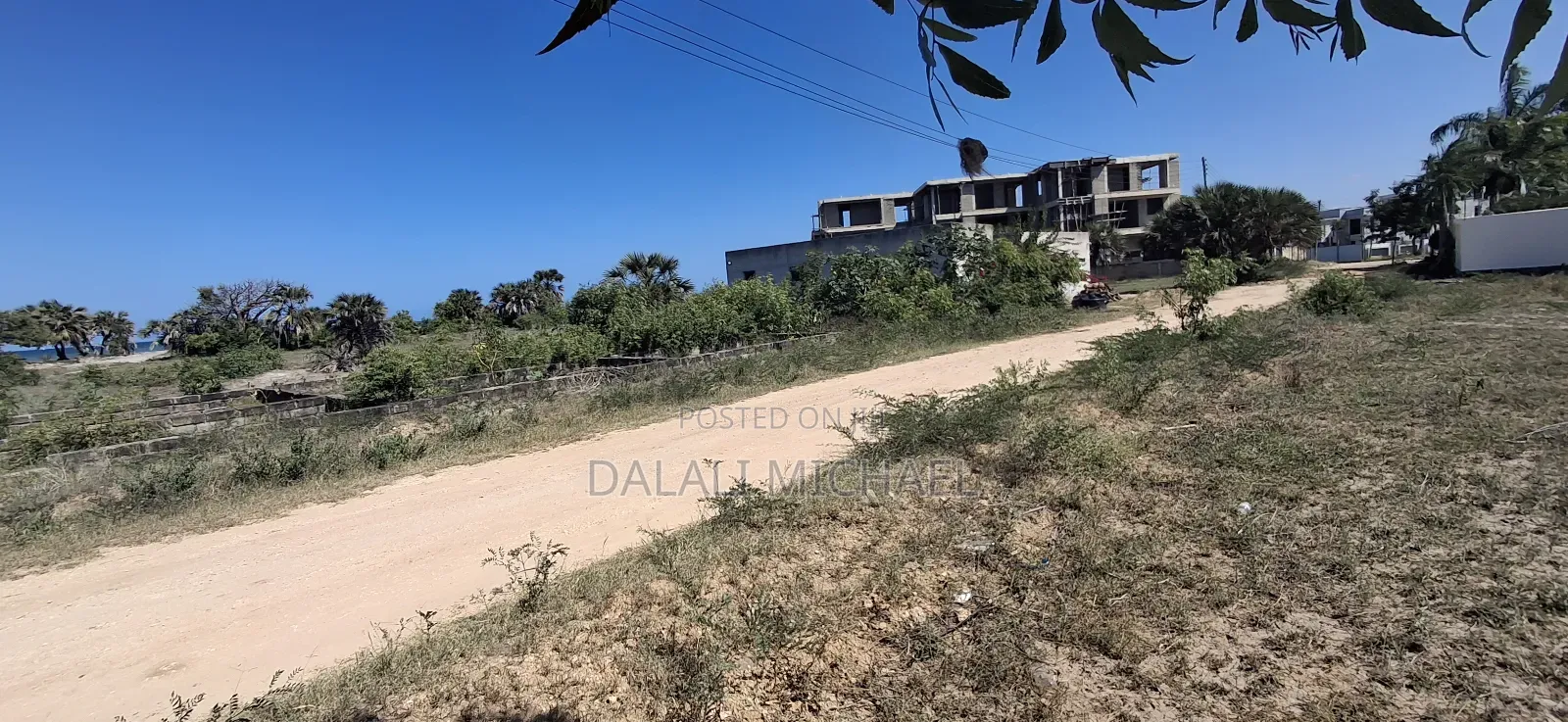 Beach Plot for Sale Mbweni JKT in Mbweni
