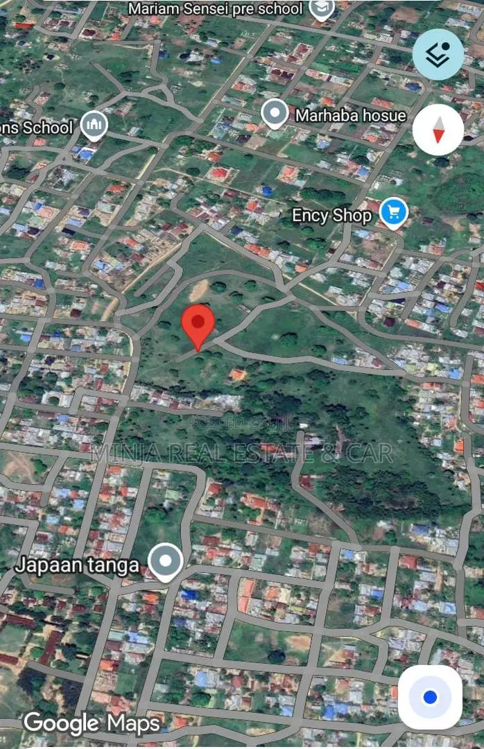 11 Acres Plot for Sale Kivumbi Tifu-Mwambani Tanga in Chongoleani