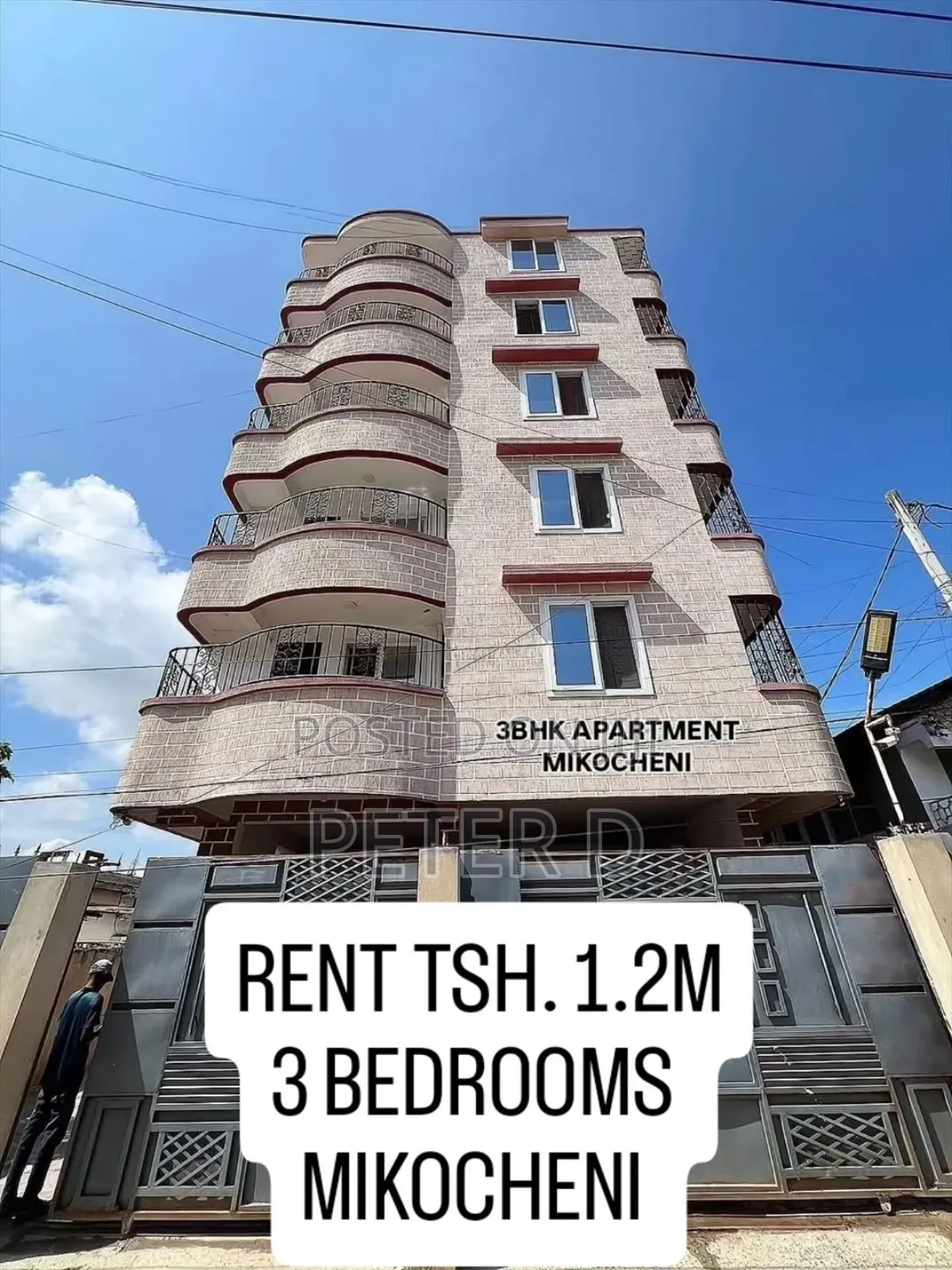 3bdrm Apartment in Mikocheni for rent in Mikocheni