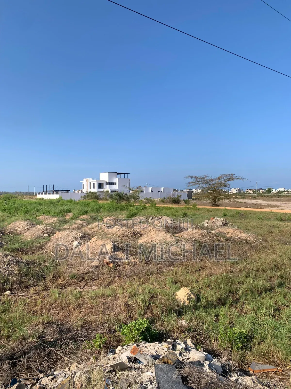 Plot Corner for Sale 2073 SQMS in Mbweni