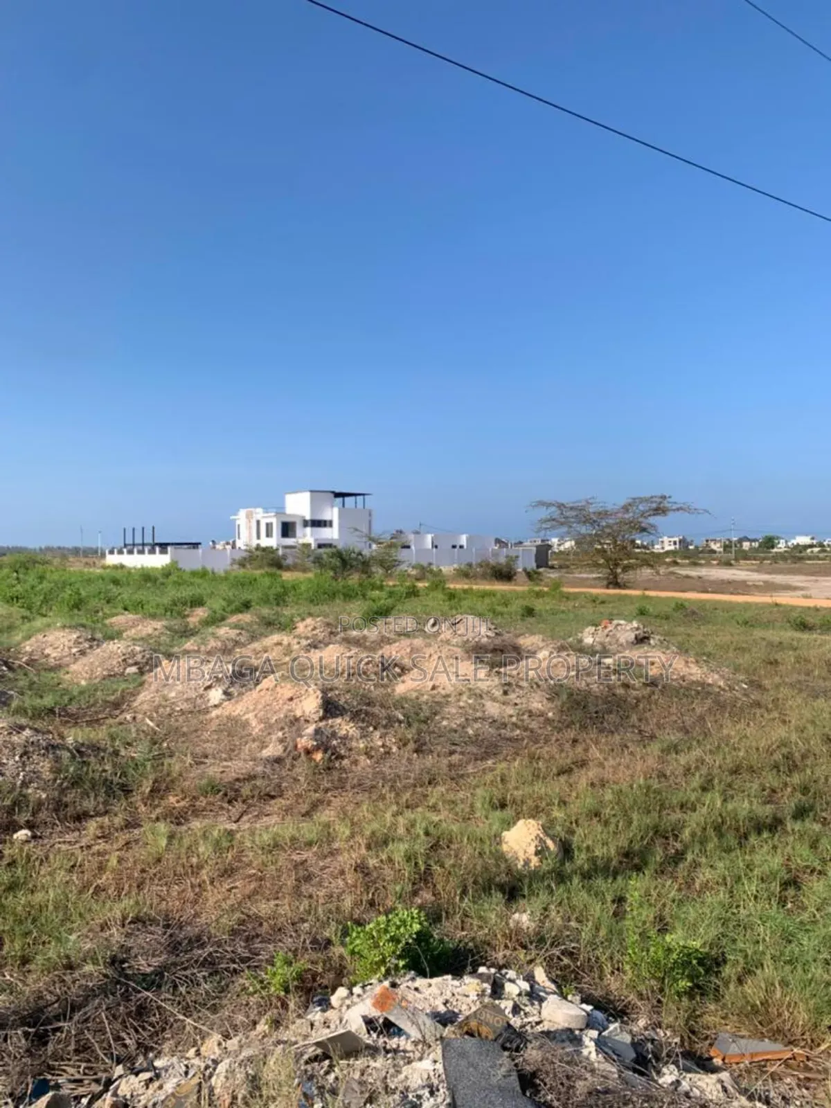 Plot for Sale Corner Plot for Sale at Mbweni JKT Block 8 Area 2073 SQM in Mbweni