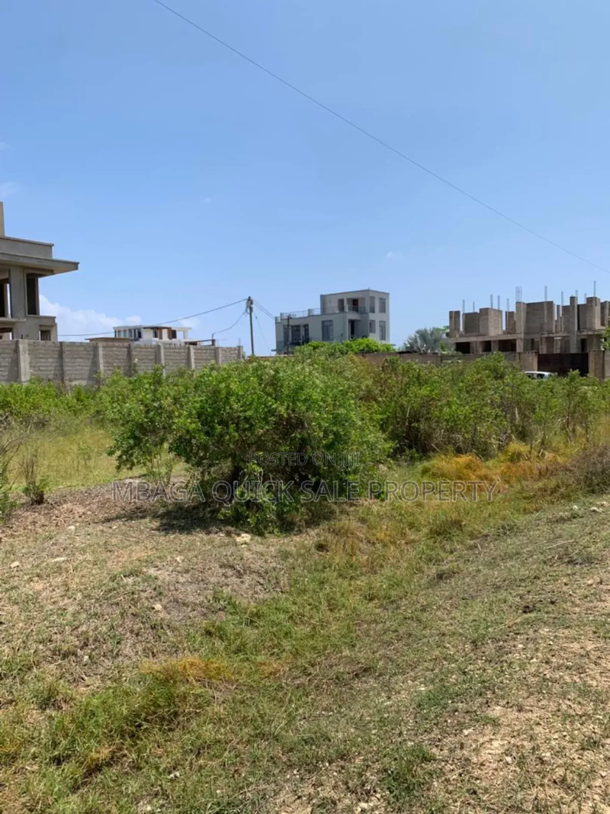 Plot for Sale Corner Plot at Mbweni JKT Block 8 Area 1041 SQM in Mbweni