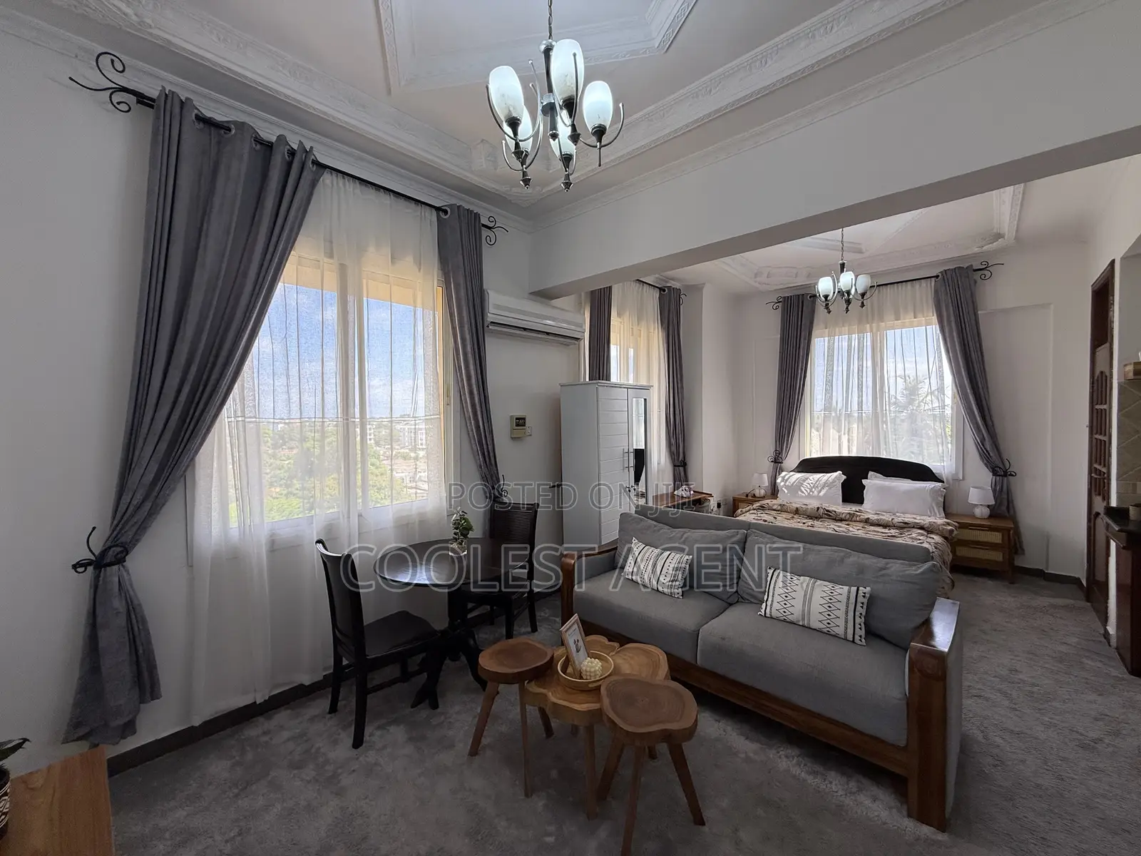 Furnished Studio Apartment in Coolest Estate for rent in Ada Estate