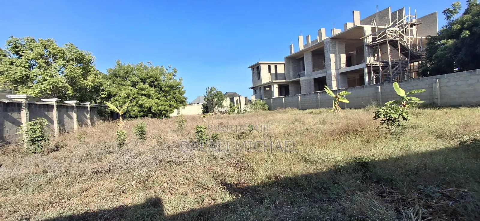 Fenced Plot for Sale Mbweni in Mbweni