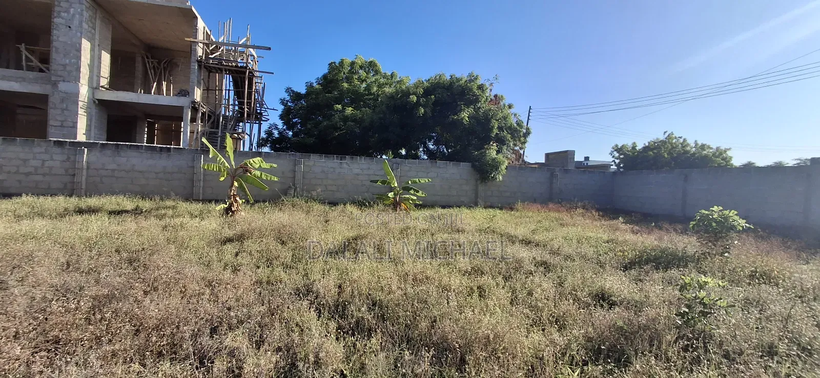 Fenced Plot for Sale Mbweni in Mbweni
