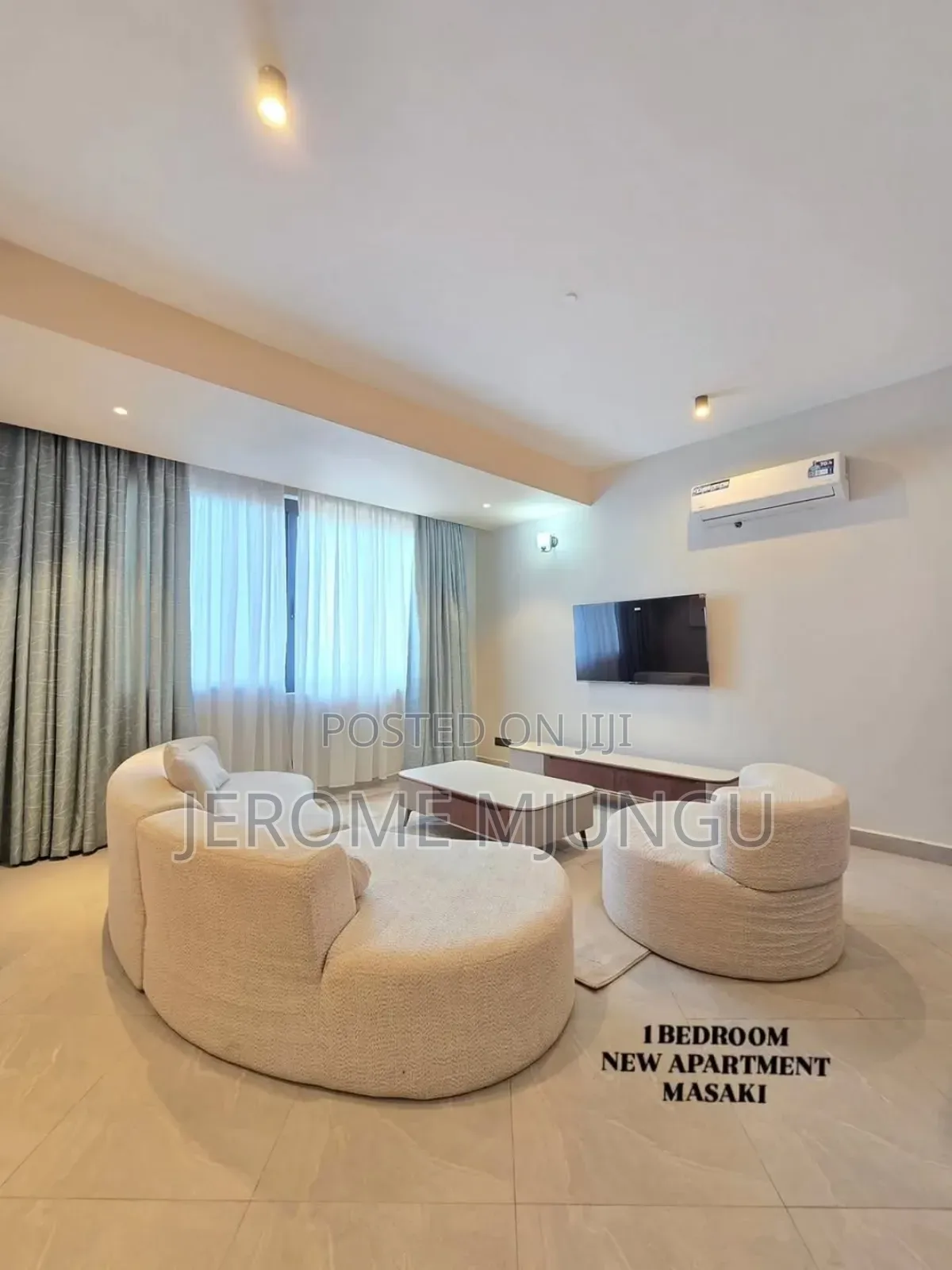 Furnished 1bdrm Apartment in Masaki for rent in Masaki