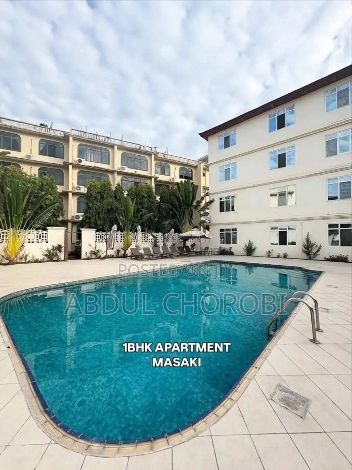 Furnished 1bdrm Apartment in Masaki for rent in Masaki
