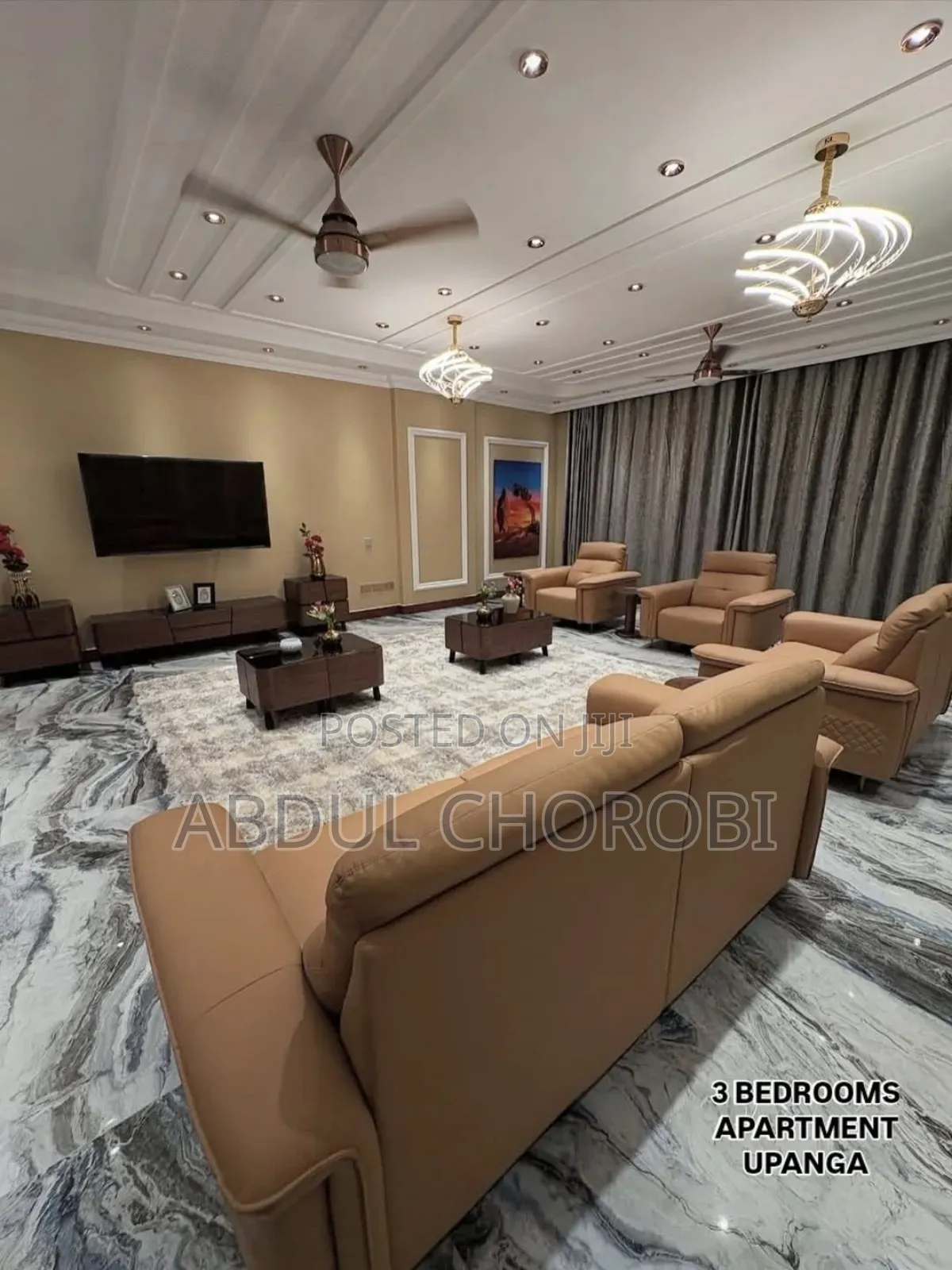 Furnished 3bdrm Apartment in Upanga West for rent in Upanga West