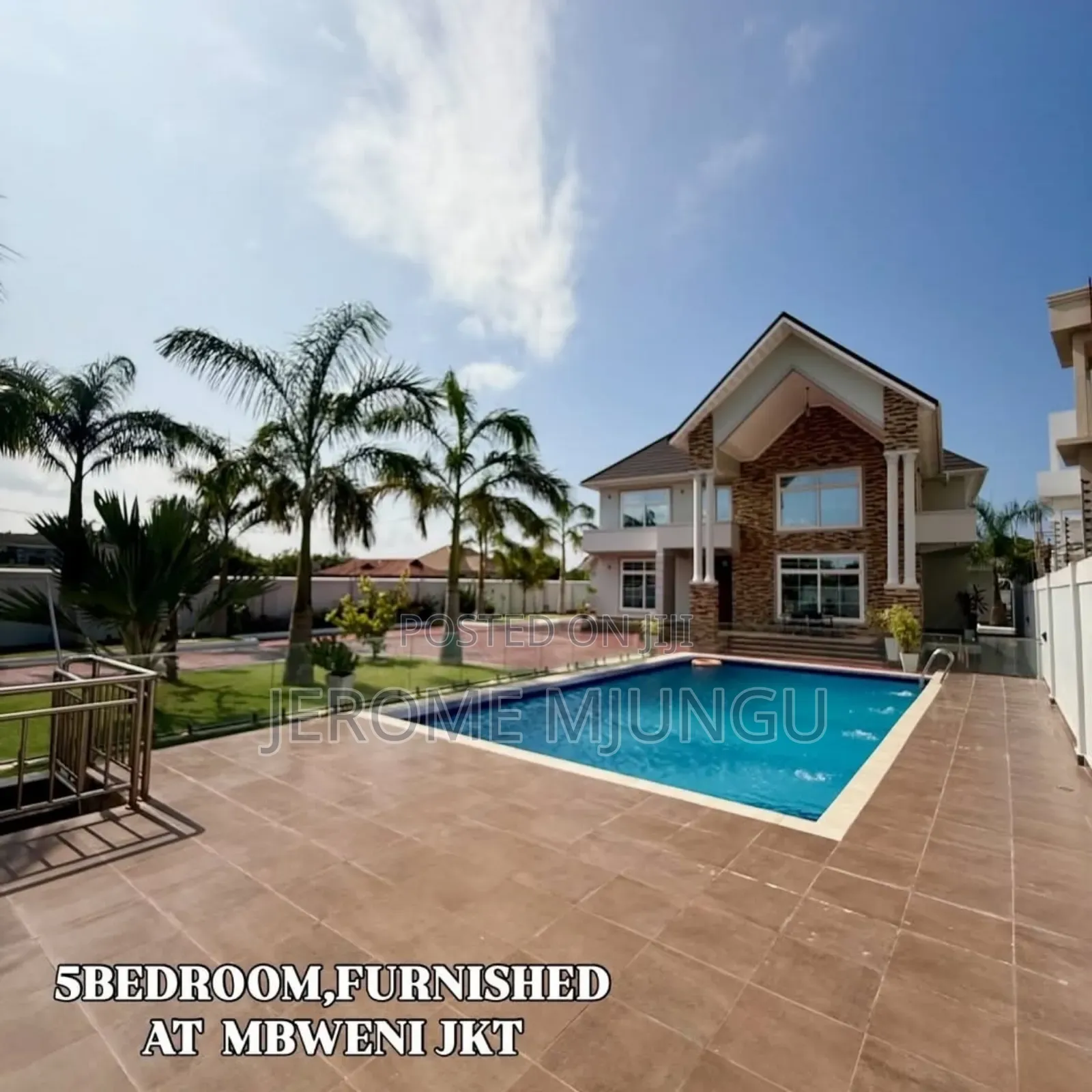 Furnished 5bdrm House in Mbweni for rent in Mbweni