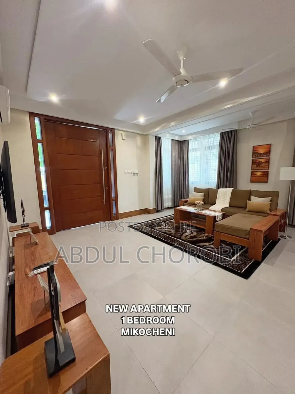 Furnished 1bdrm Apartment in Mikocheni for rent in Mikocheni
