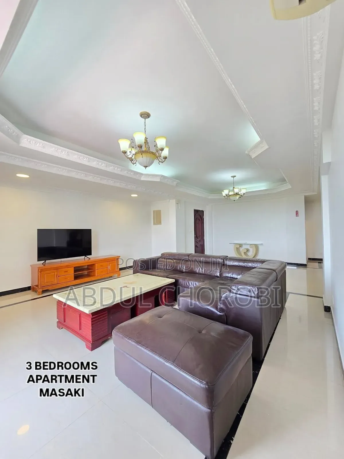 Furnished 3bdrm Apartment in Masaki for rent in Masaki