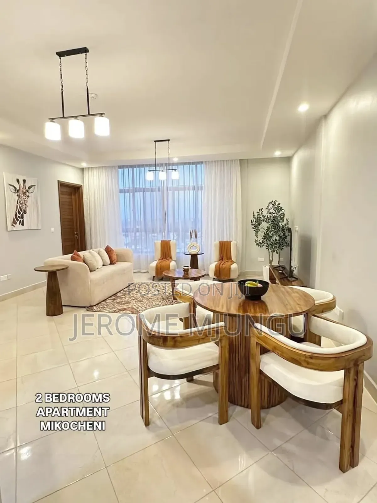 Furnished 2bdrm Apartment in Mikocheni for rent in Mikocheni