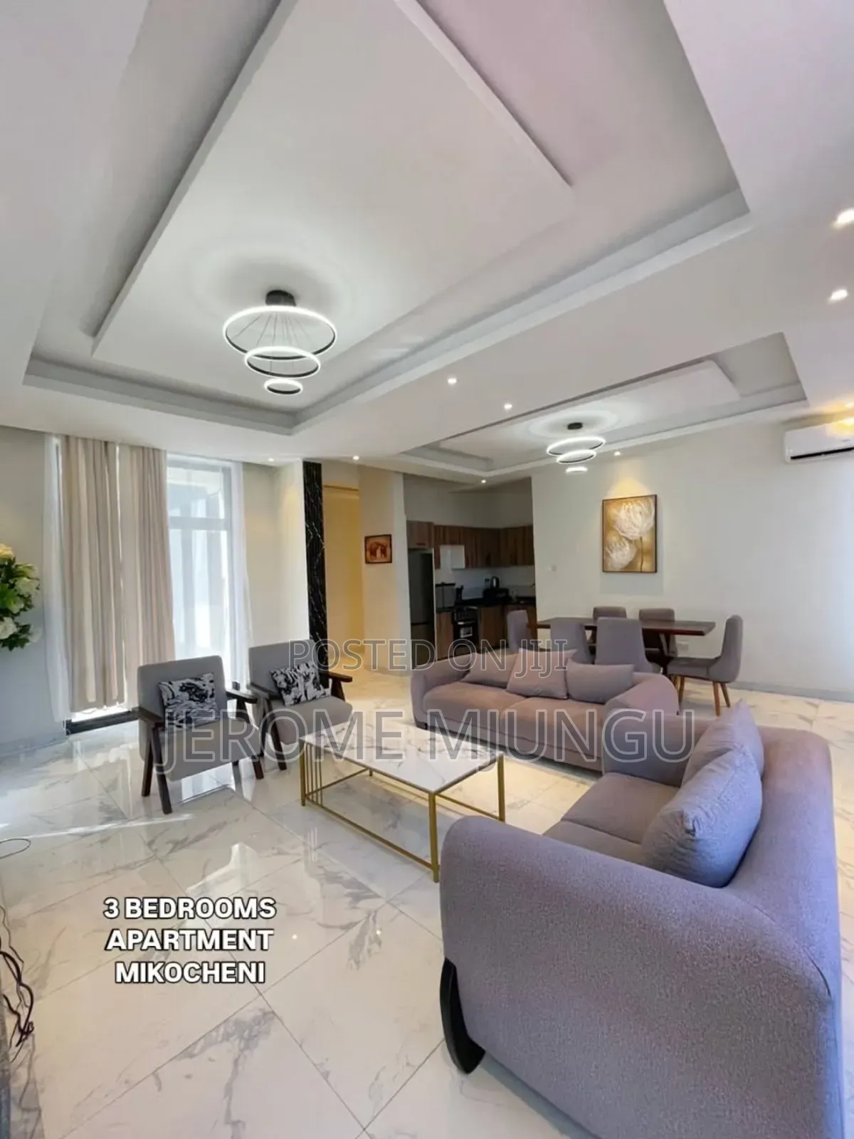 Furnished 3bdrm Apartment in Mikocheni for rent in Mikocheni