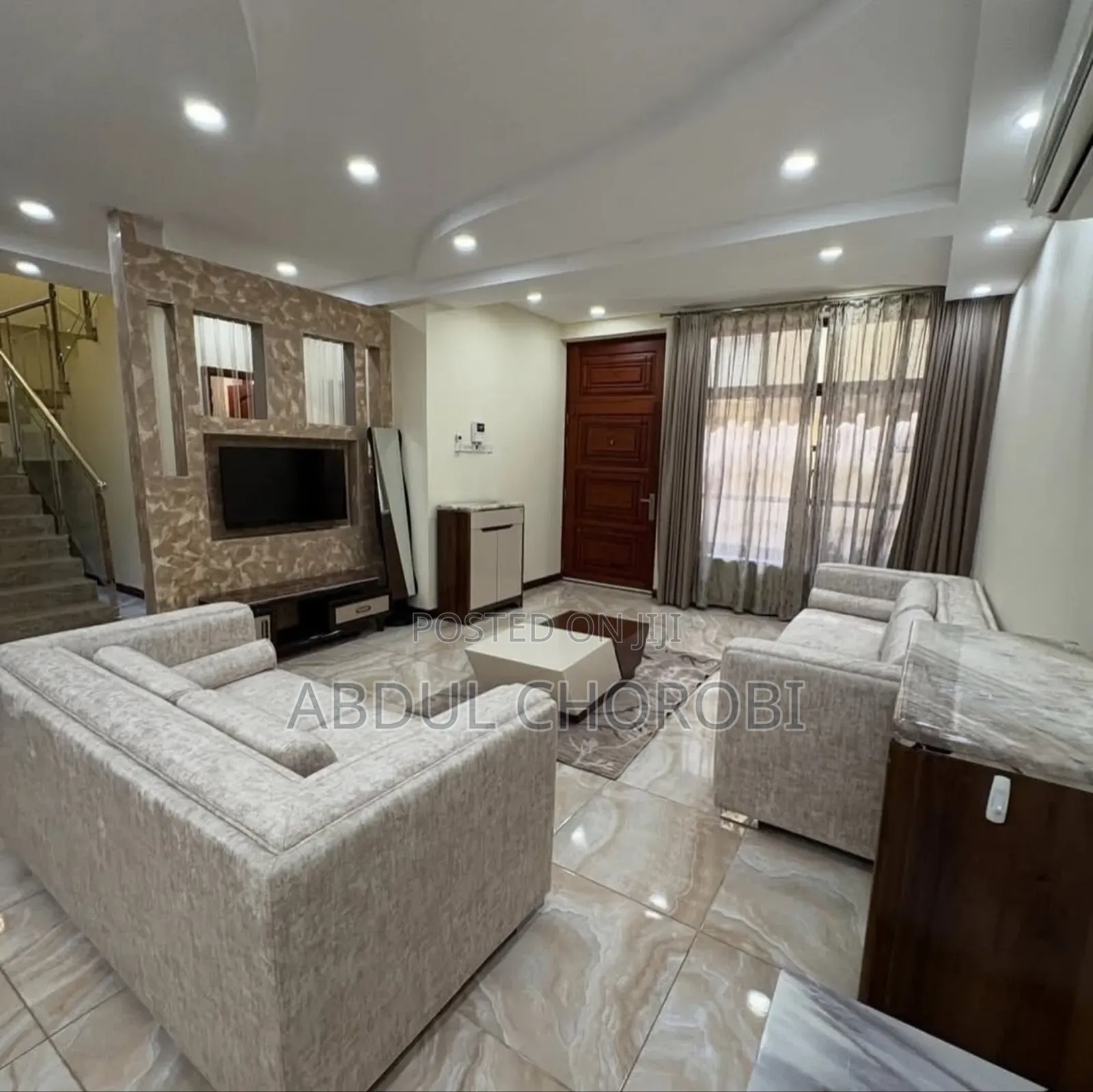 Furnished 3bdrm Villa in Ada Estate for rent in Ada Estate