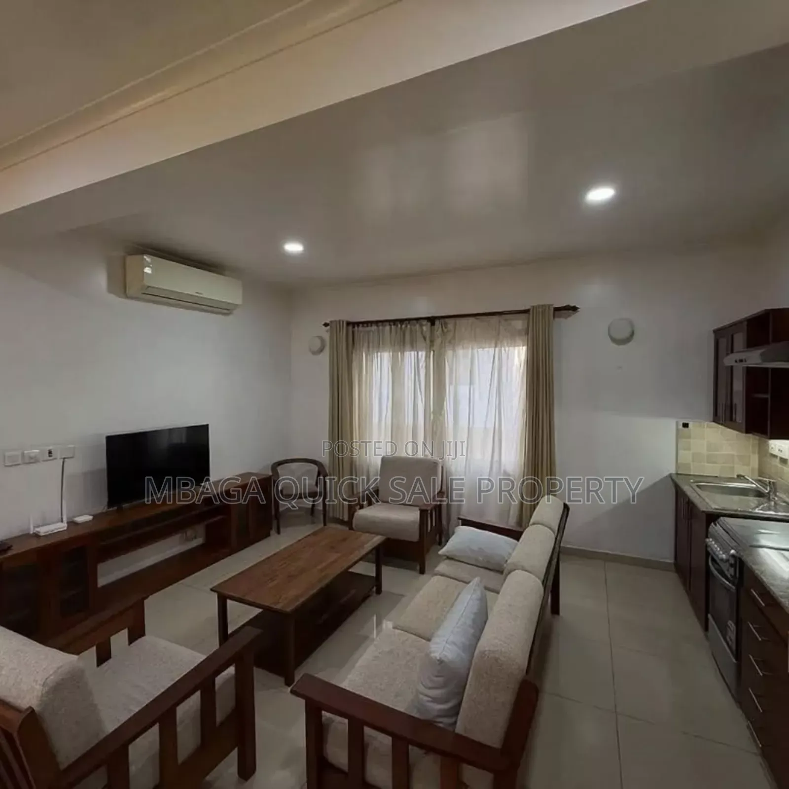 Furnished 1bdrm Apartment in Masaki for rent in Masaki