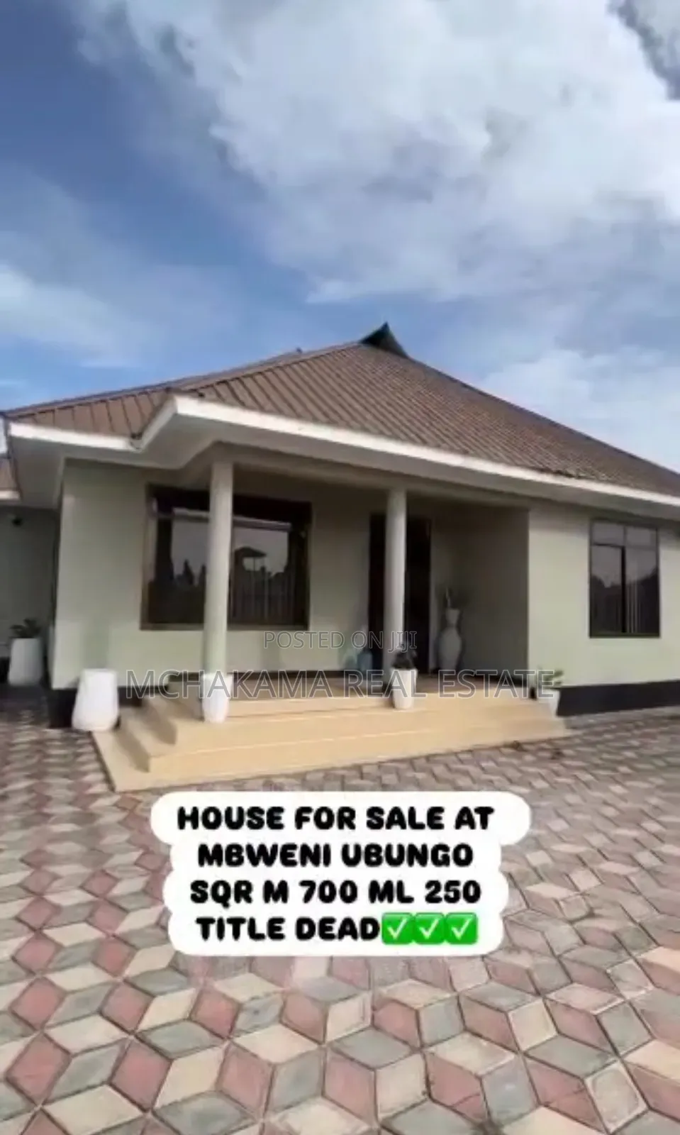 3bdrm House in Mchakama Real Estate, Mbweni for sale in Mbweni