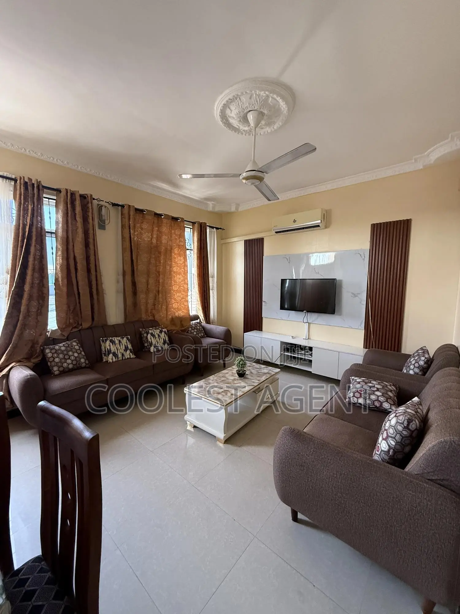 Furnished 3bdrm Apartment in Coolest Estate, Msasani for rent in Msasani