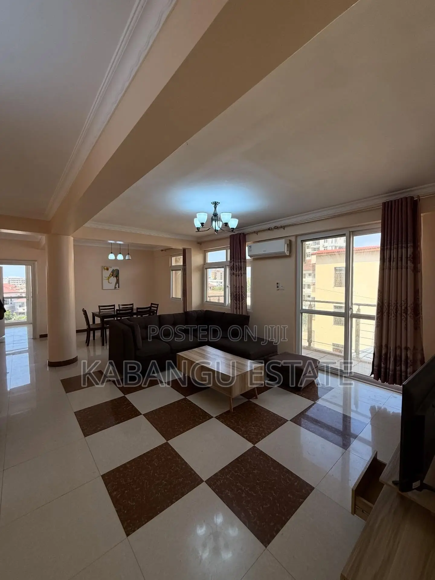 Furnished 3bdrm Apartment in Msasani for rent in Msasani