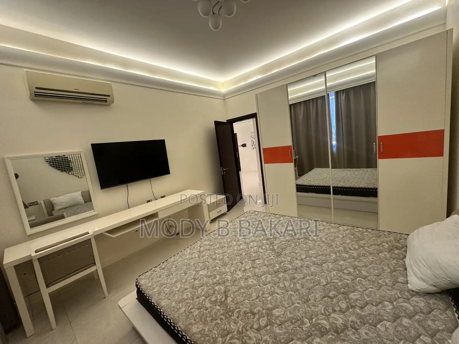 Furnished 1bdrm Apartment in Masaki for rent in Masaki