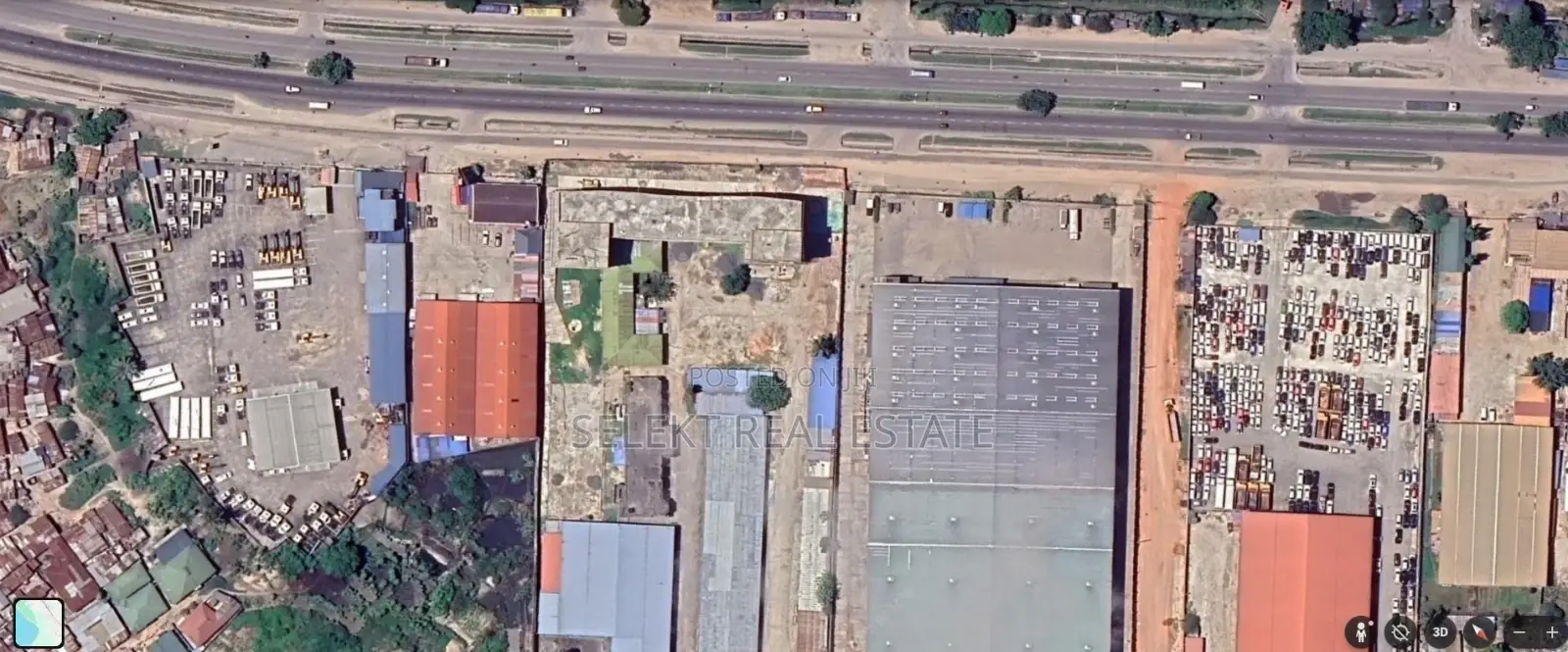 3.6 Acres Prime Industrial Property Along Mandela Road in Ilala
