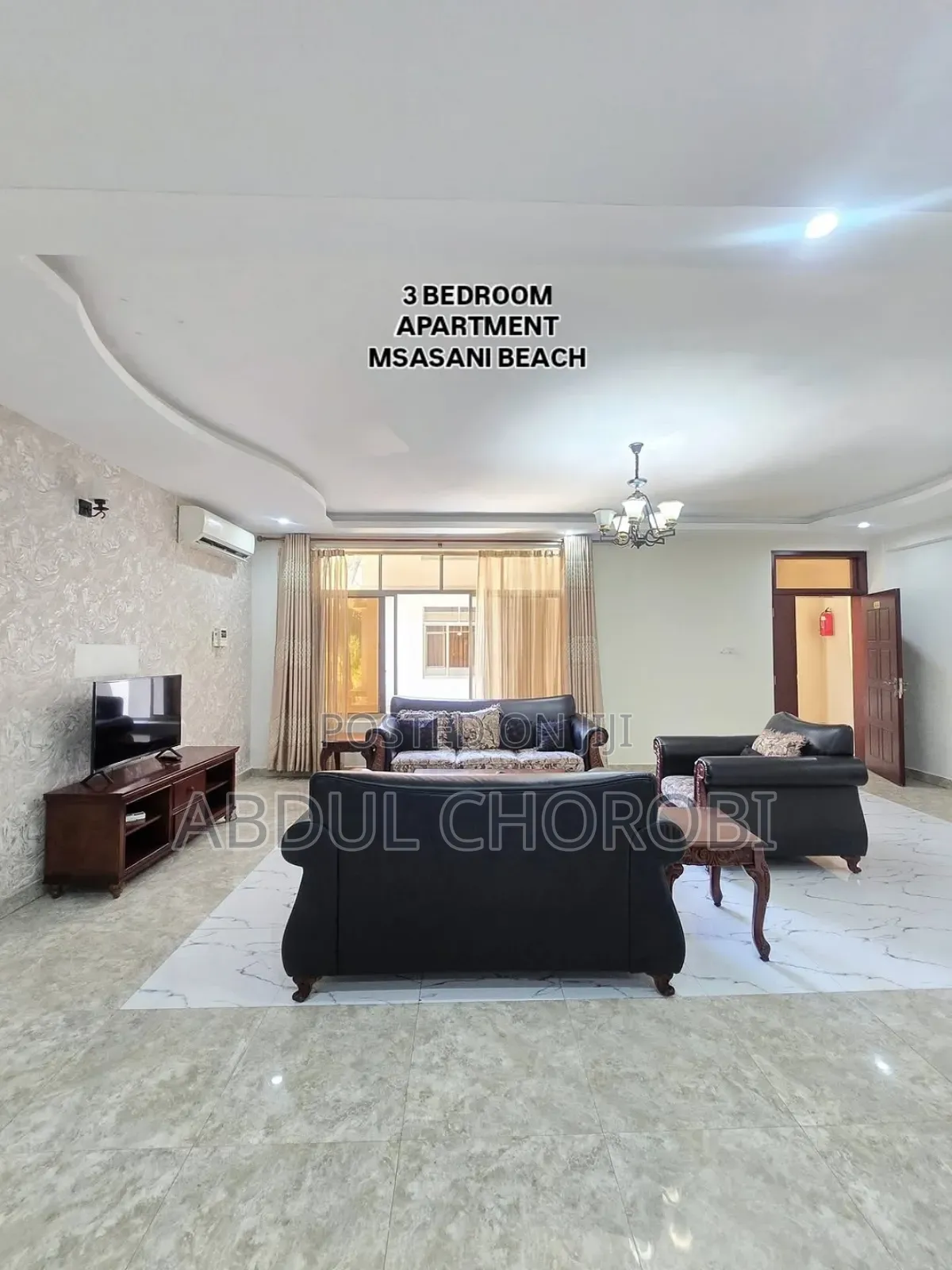 Furnished 3bdrm Apartment in Msasani for rent in Msasani
