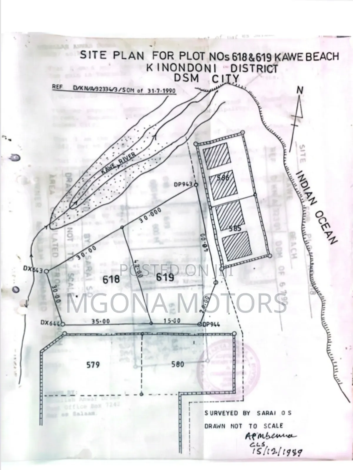 Plot For Sale in Kawe