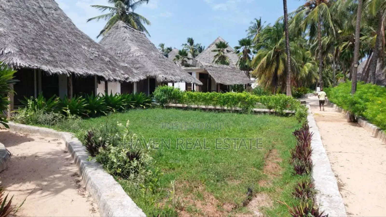 Beach Plot or Old Hotel for Sale at Matemwe Zanzibar in Unguja North