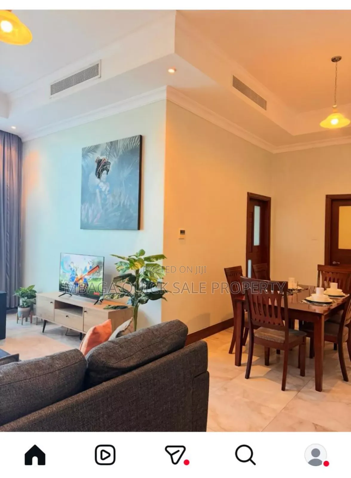 Furnished 3bdrm Apartment in Upanga for rent in Upanga West