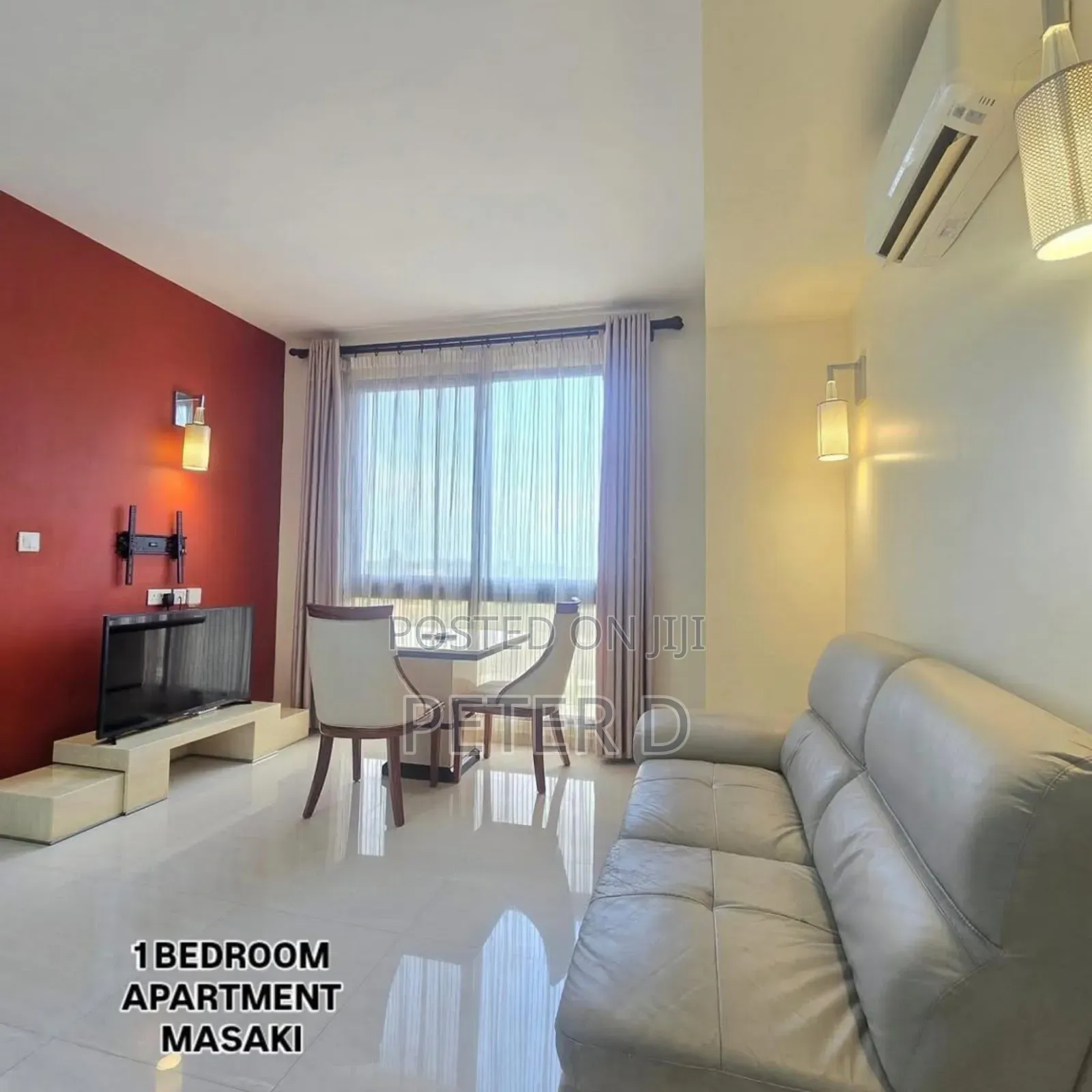 Furnished 1bdrm Apartment in Masaki for rent in Masaki
