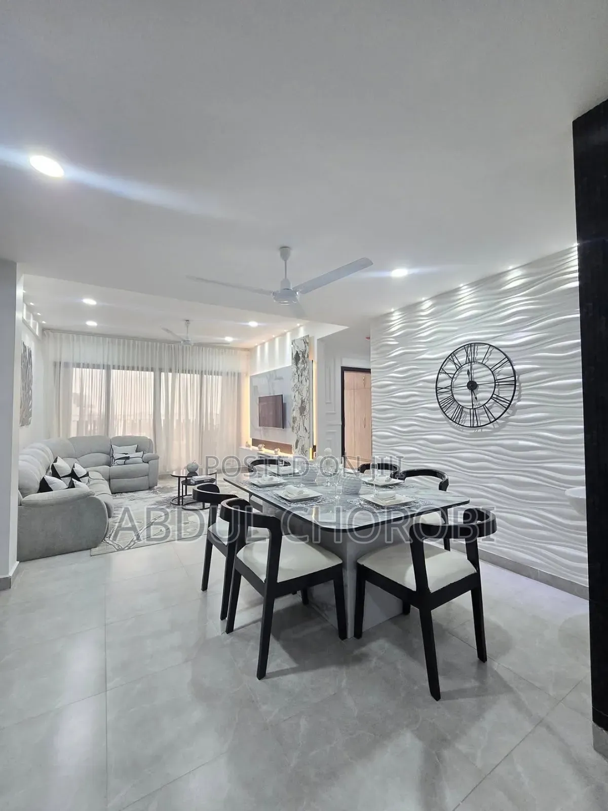 Furnished 3bdrm Apartment in Msasani for sale in Msasani