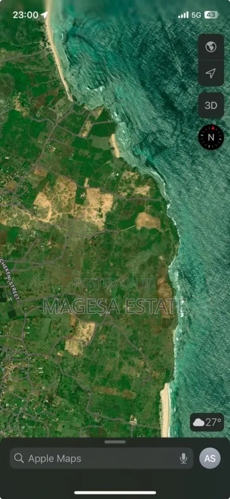 Beach Plot for Sale Kigamboni, Mbutu in Kigamboni