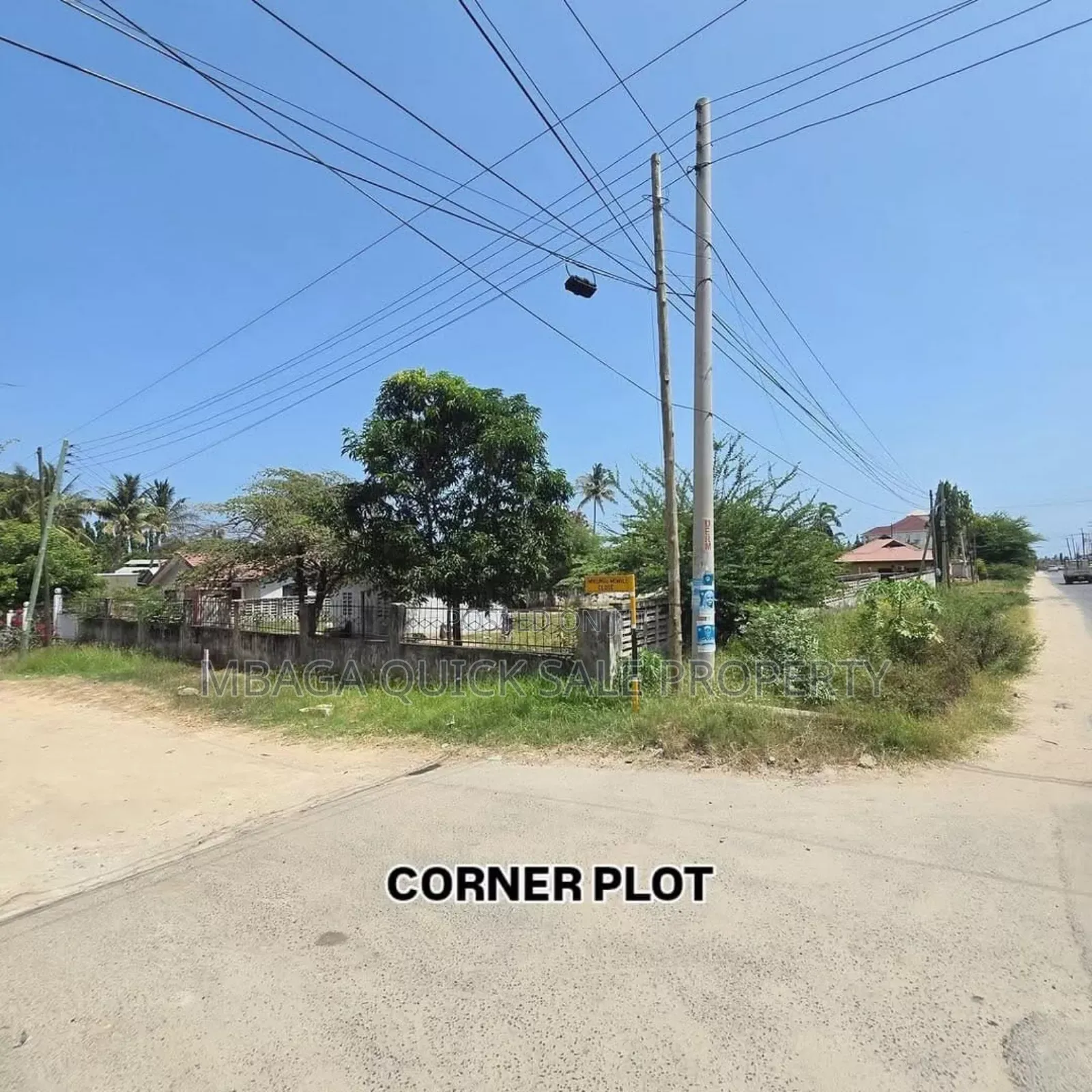 Corner Plot for Sale at Mbezi Beach in Mbezi Beach